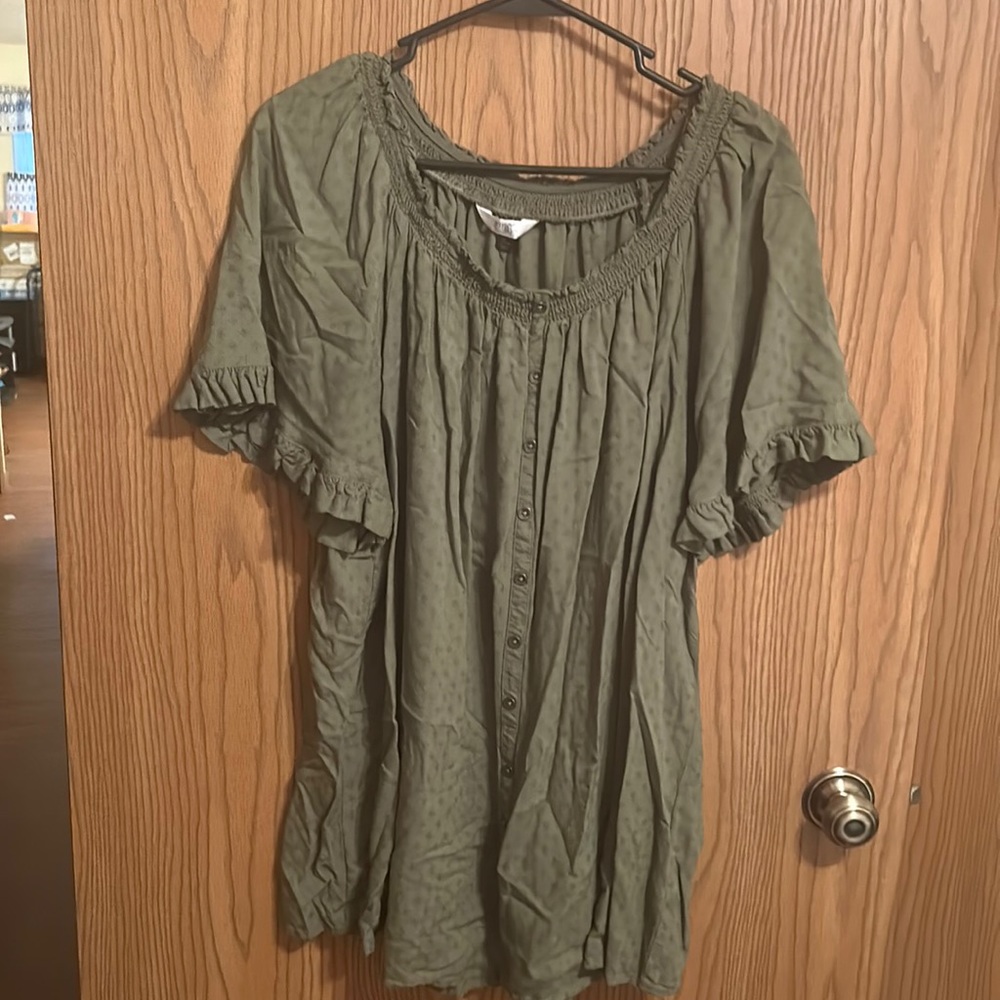 Women’s Terra & Sky Blouse size 2x